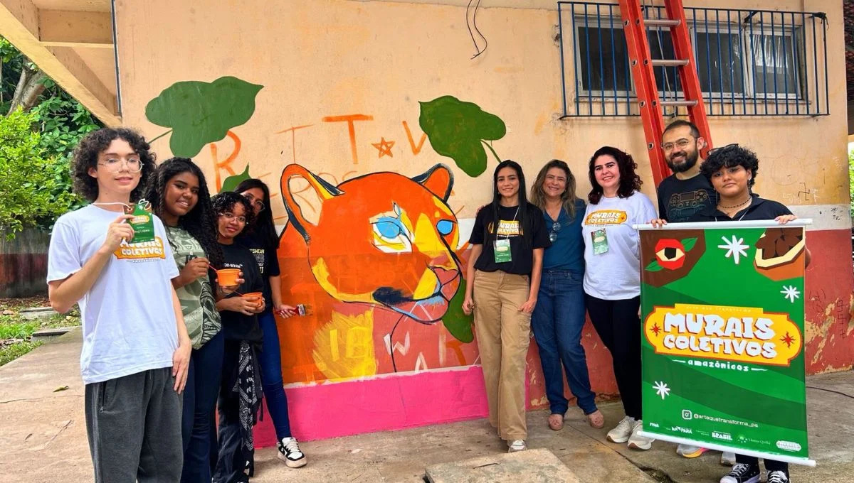 Arte que Transforma: Murais Inclusivos e Culturais na Amazônia