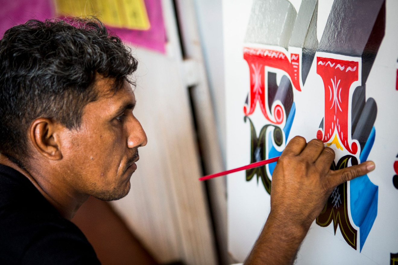 Encontro fortalece empreendedorismo para abridores de letras ribeirinhos